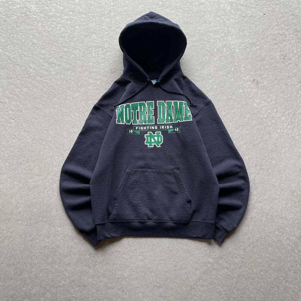 Vintage Y2K Champion Notre Dame Fighting Irish Hoodie